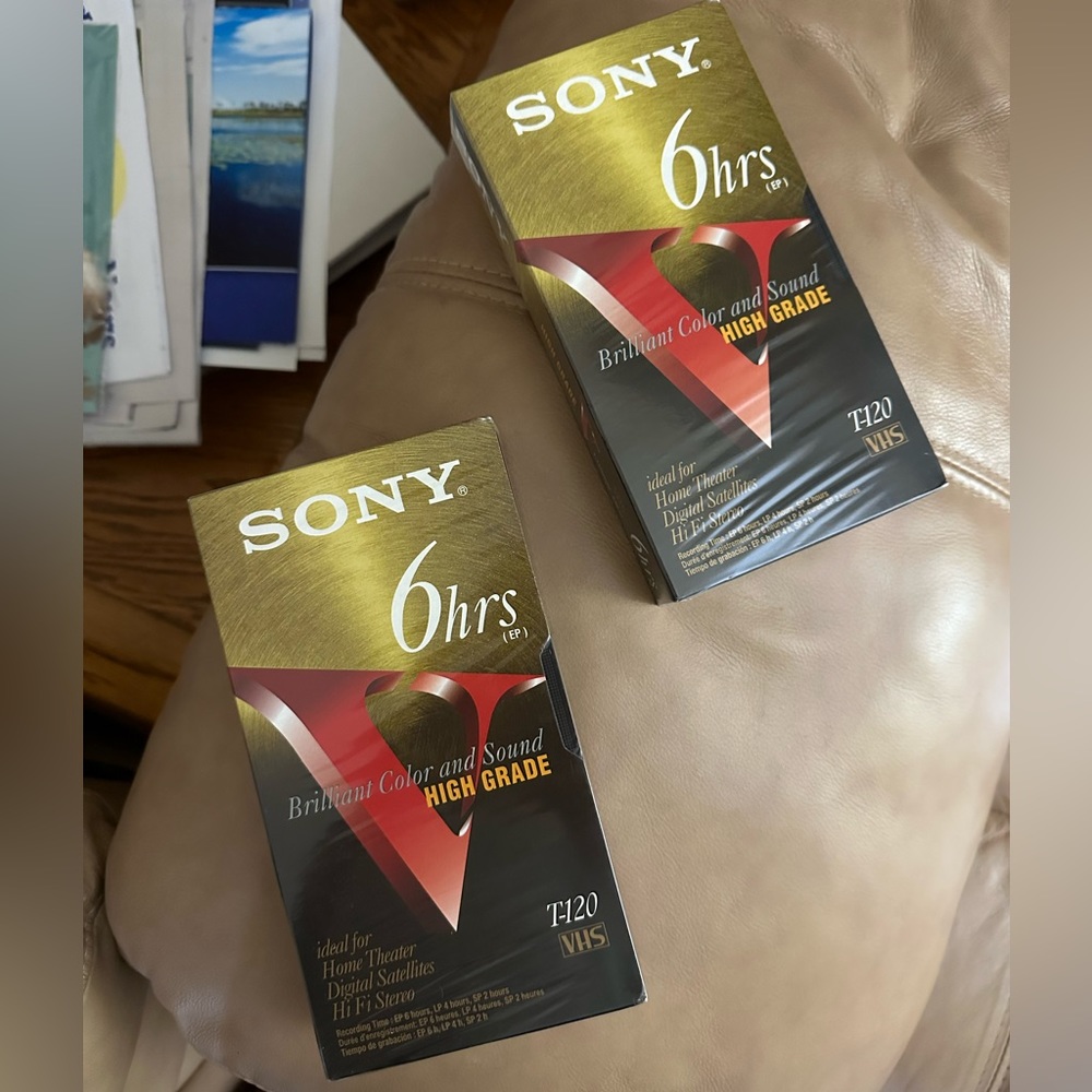 Blank VHS Tapes